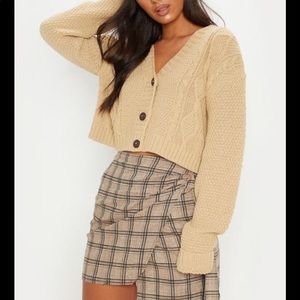 plt cardigan top